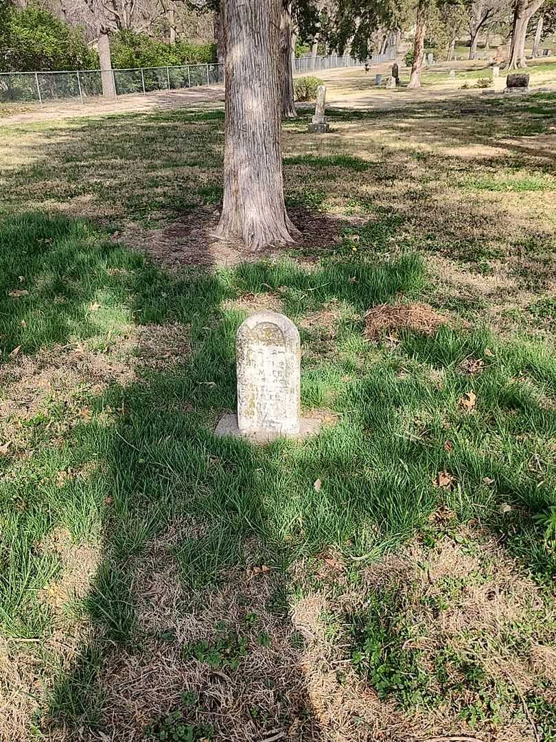 Christine Imler's grave. Photo 2