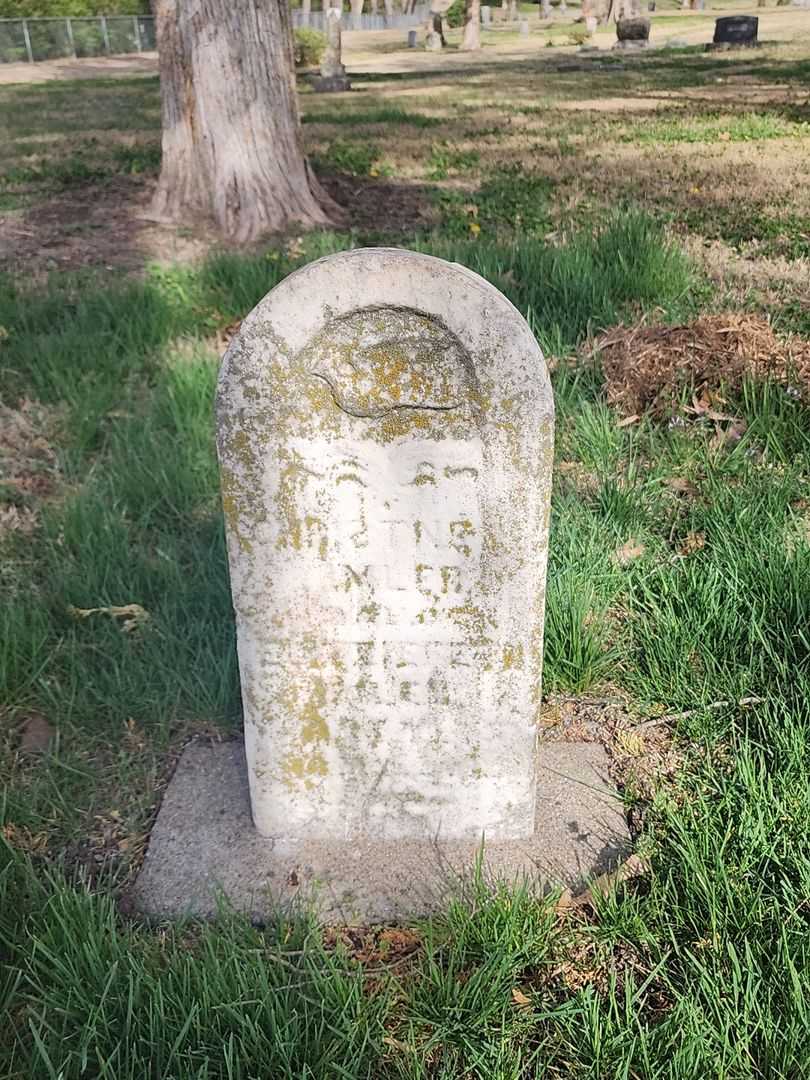 Christine Imler's grave. Photo 1