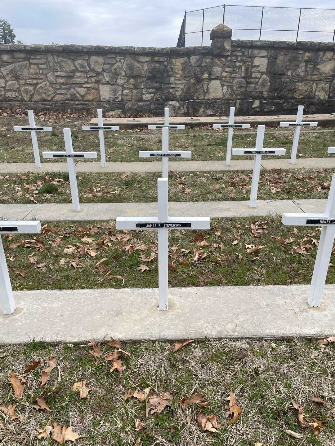 James R. Stevenson's grave. Photo 2