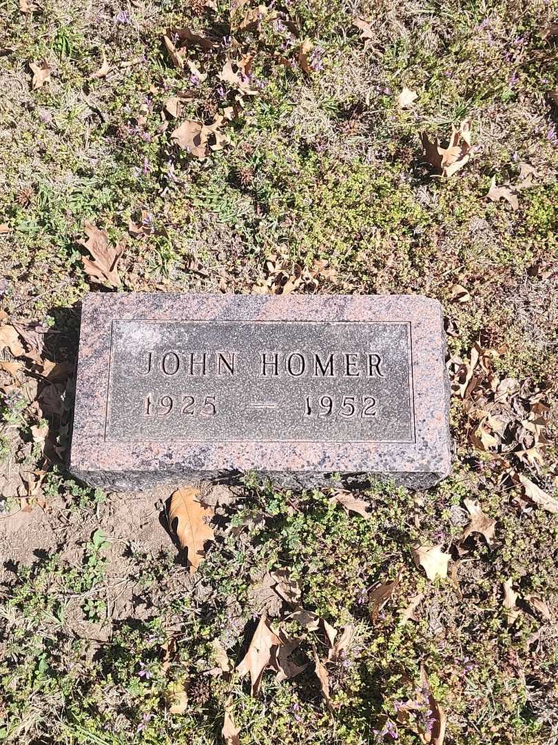 John Homer Goheen's grave. Photo 3