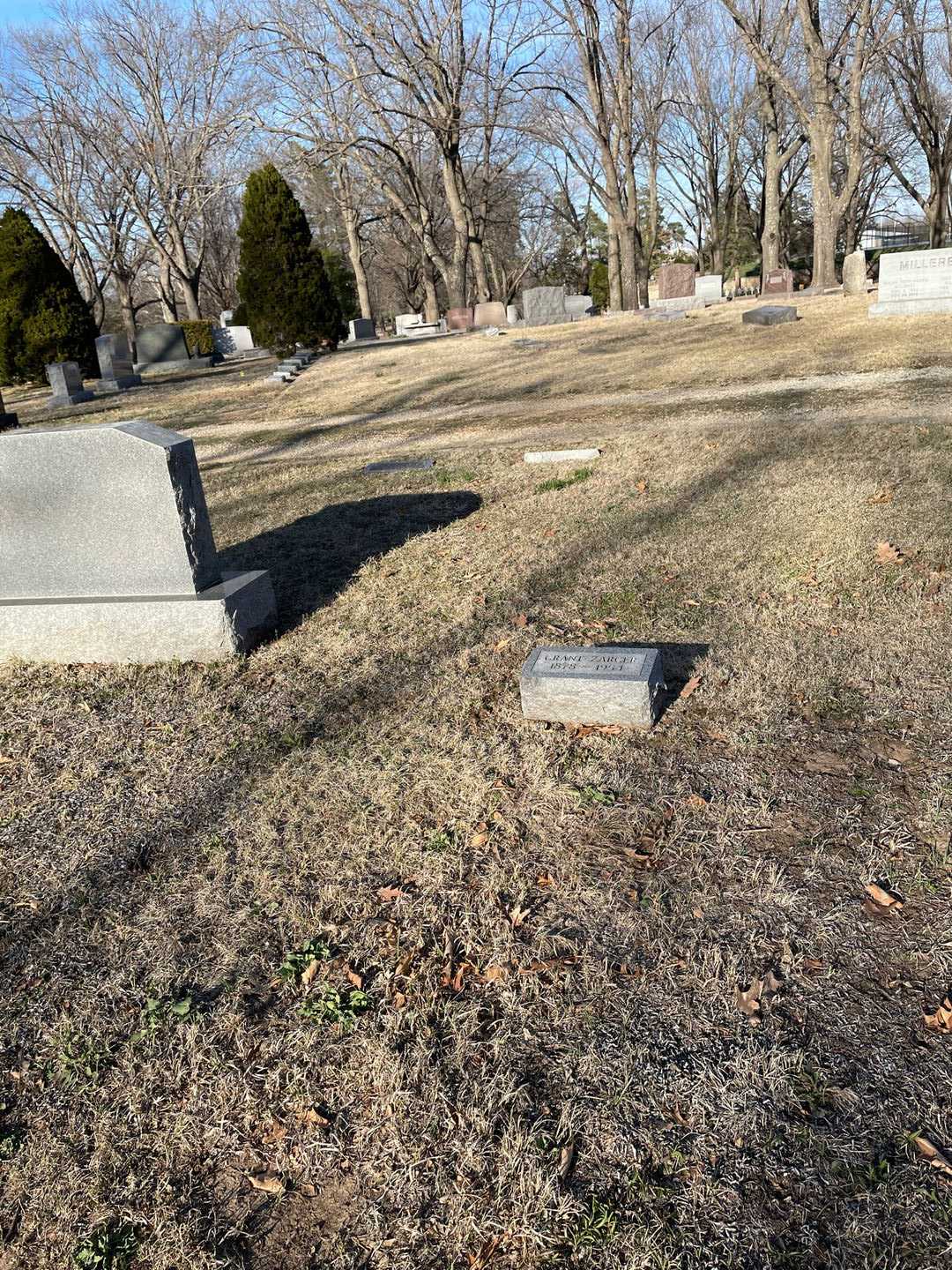 Grant Zarger's grave. Photo 2