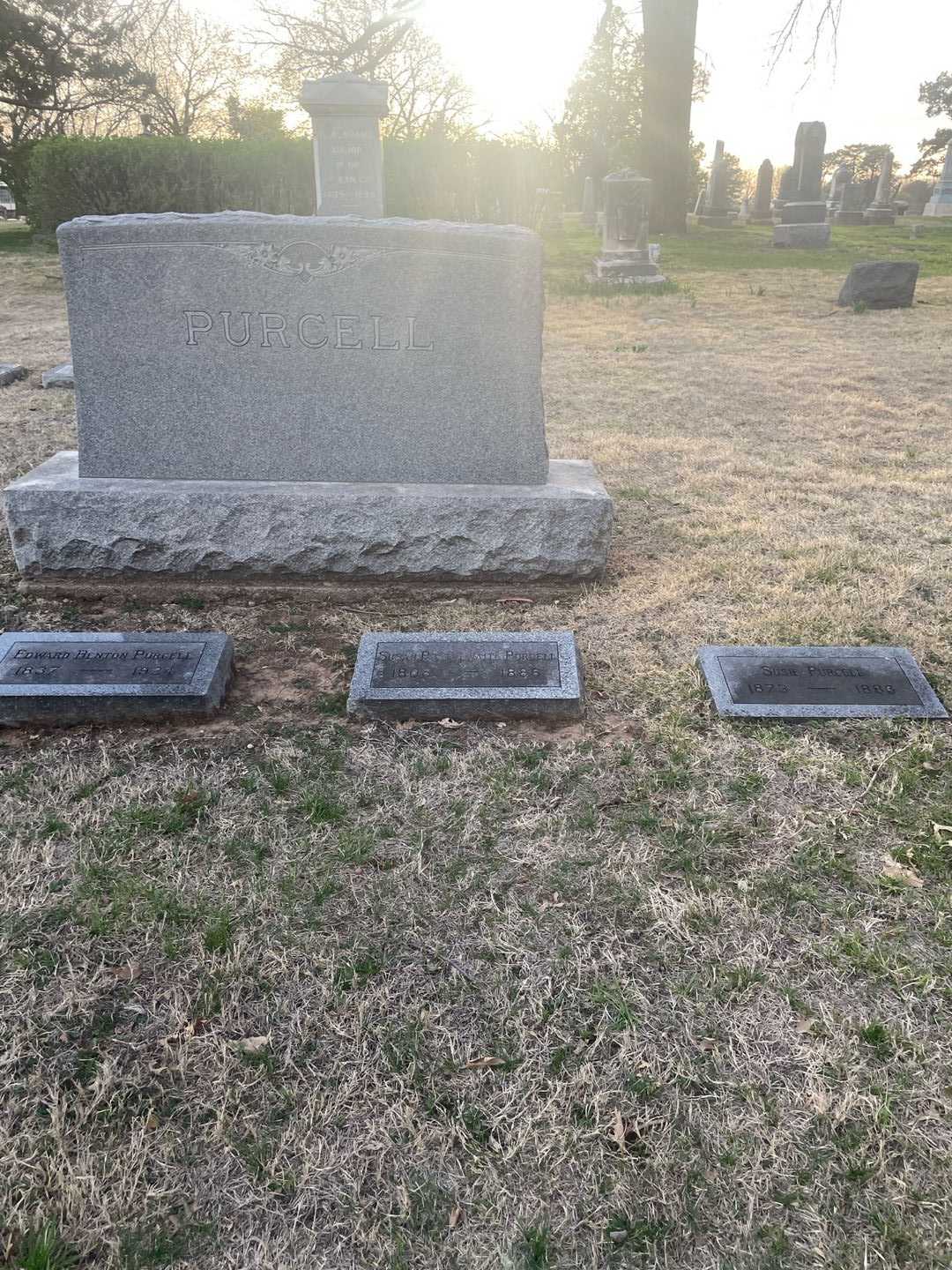Susan Postlewaite Purcell's grave. Photo 2