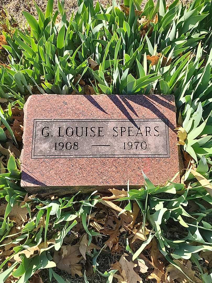 Gertrude Louise Spears's grave. Photo 3
