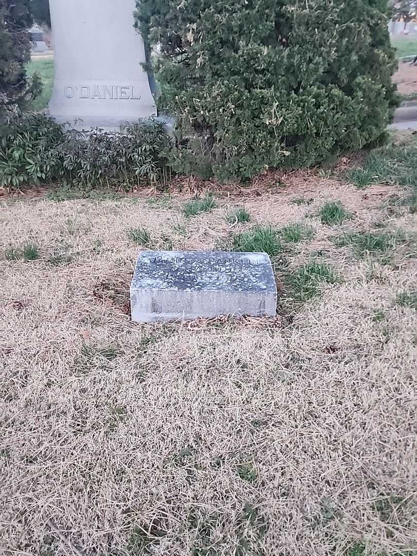 James Franklin O'Daniel's grave. Photo 2