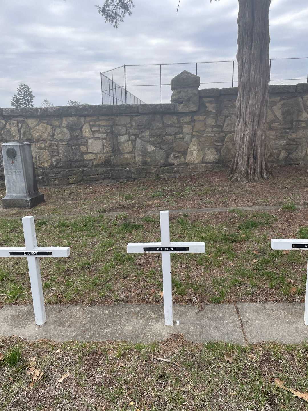 R. F. Glover's grave. Photo 2