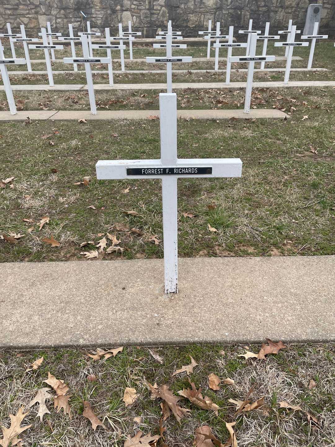 Forrest F. Richards's grave. Photo 3