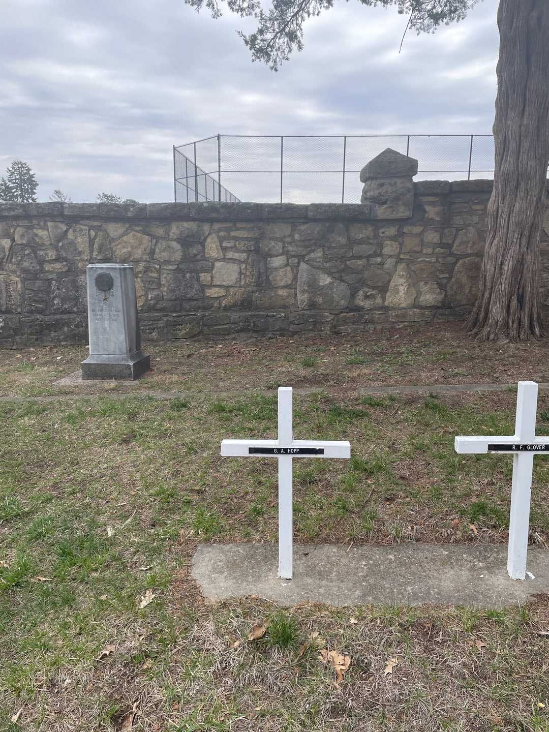 G. A. Hopp's grave. Photo 2