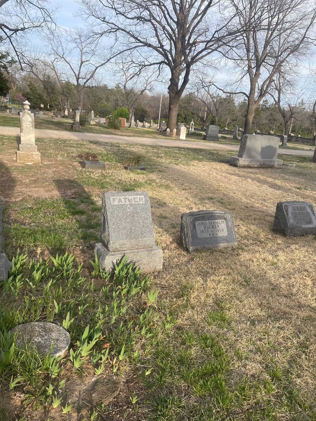 I. Goddard Hacker's grave. Photo 2