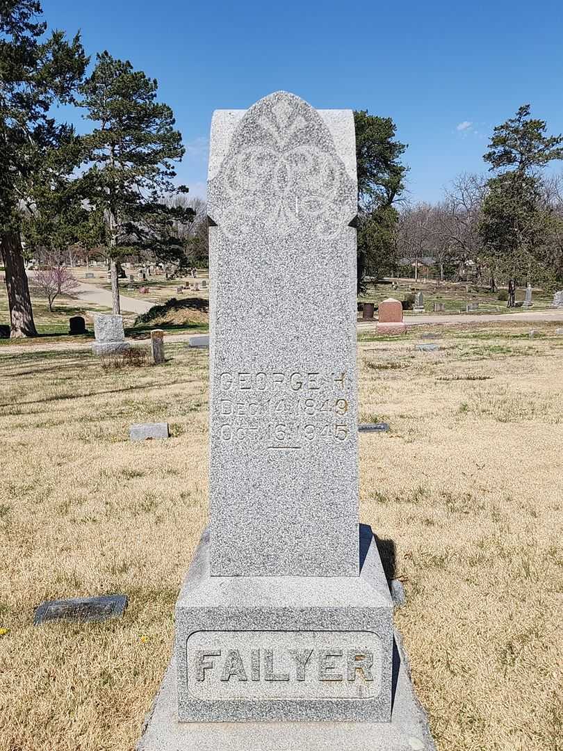 George H. Failyer's grave. Photo 3
