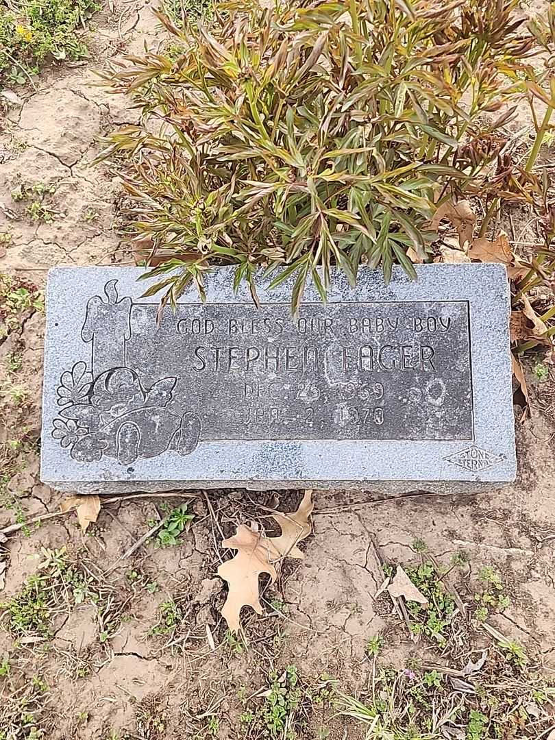 Stephen E. Fager's grave. Photo 1