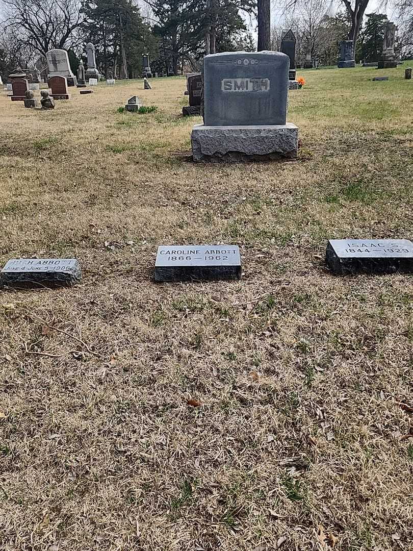 Caroline Smith Abbott's grave. Photo 2