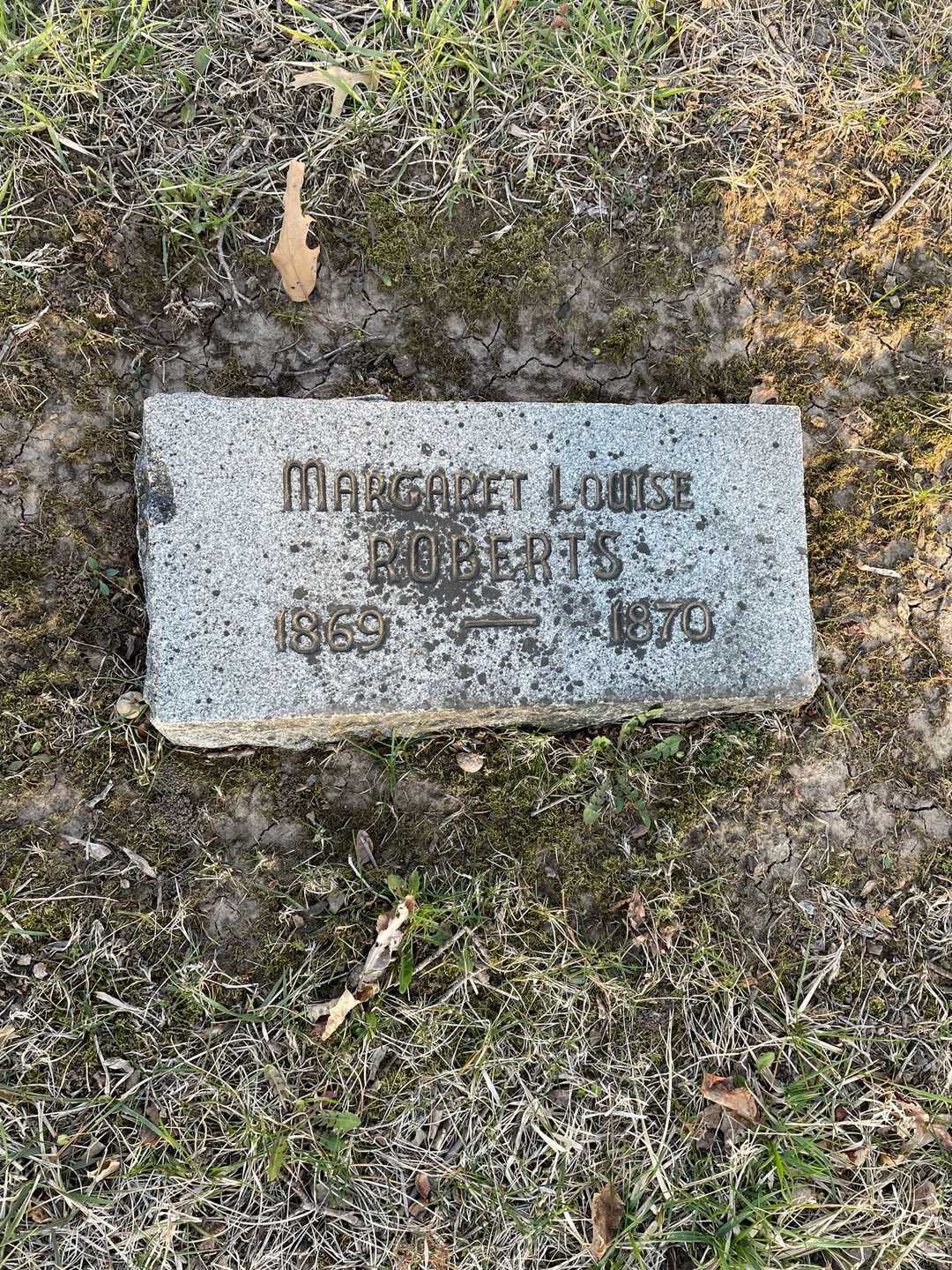Margaret Louise Roberts's grave. Photo 3