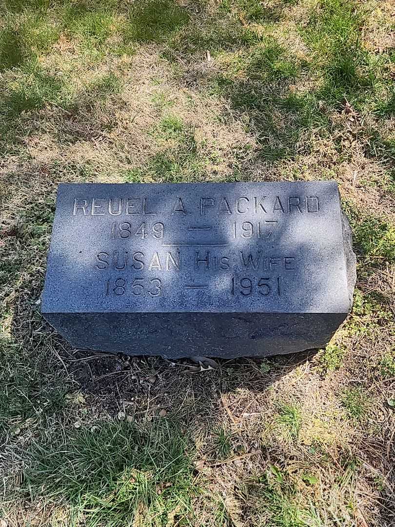 Susan Packard's grave. Photo 1