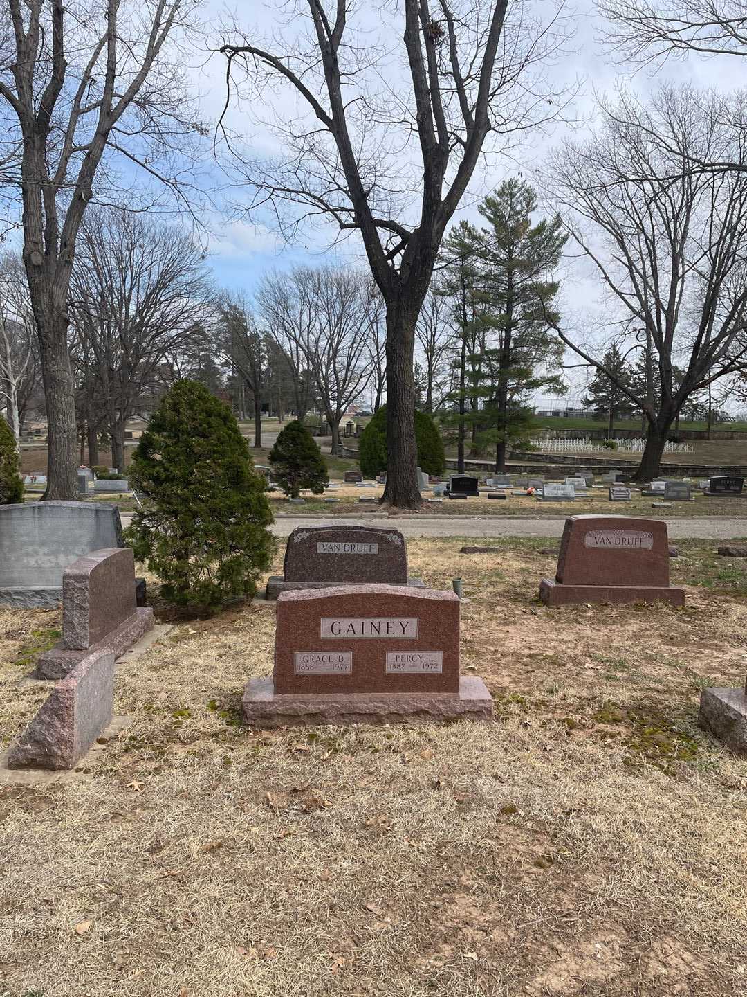 Grace D. Gainey's grave. Photo 2