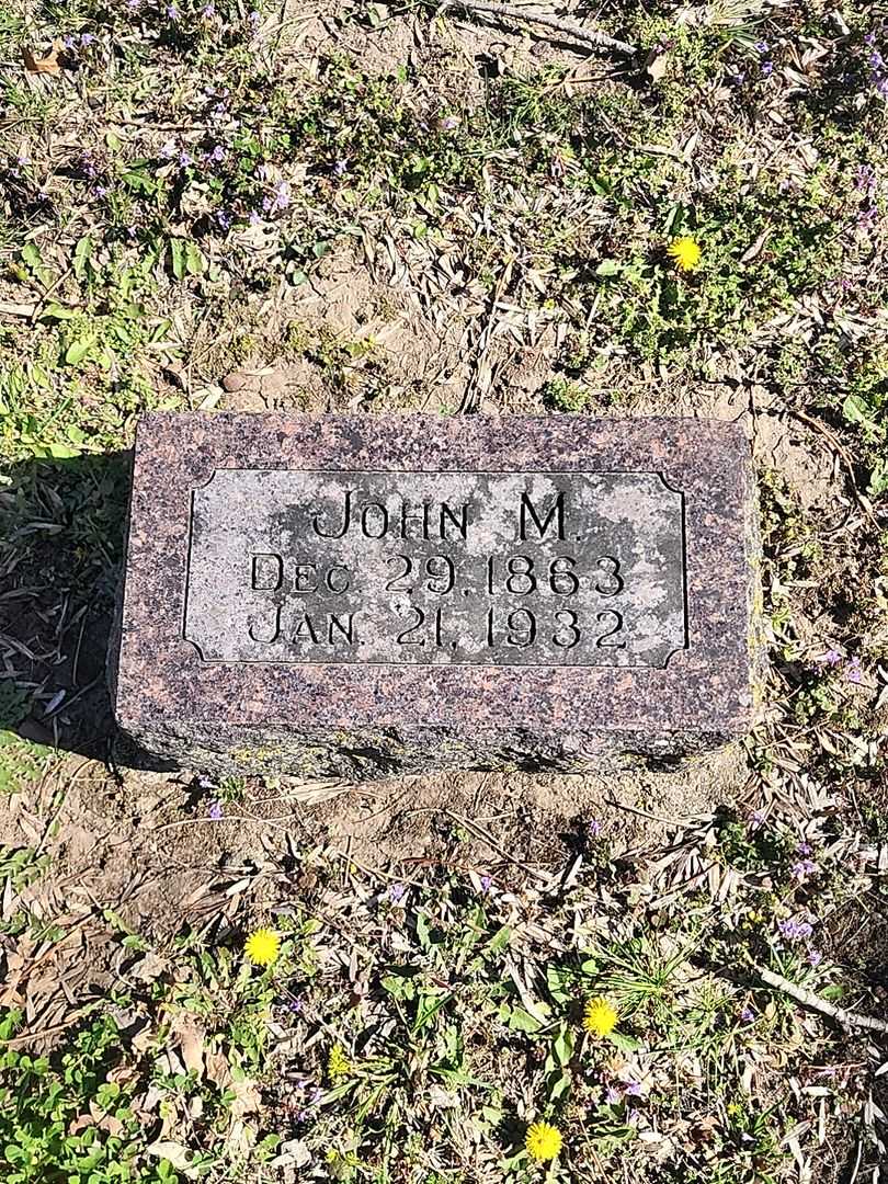 John Milton Maddock's grave. Photo 1