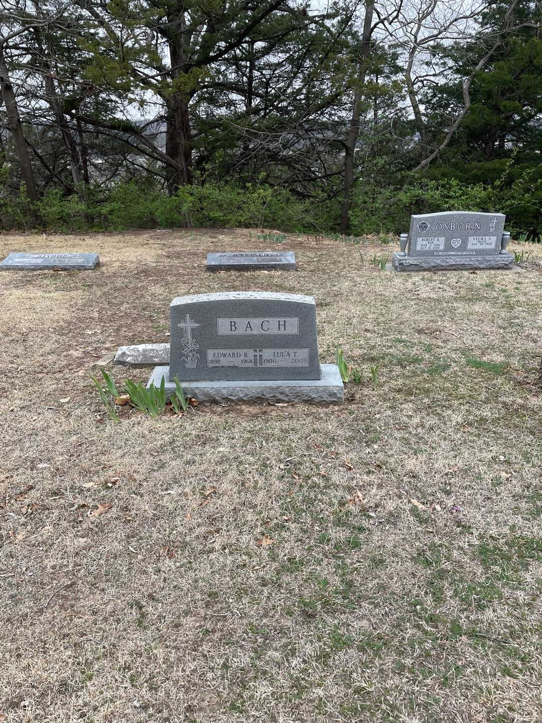 Edward Ralph Bach's grave. Photo 2