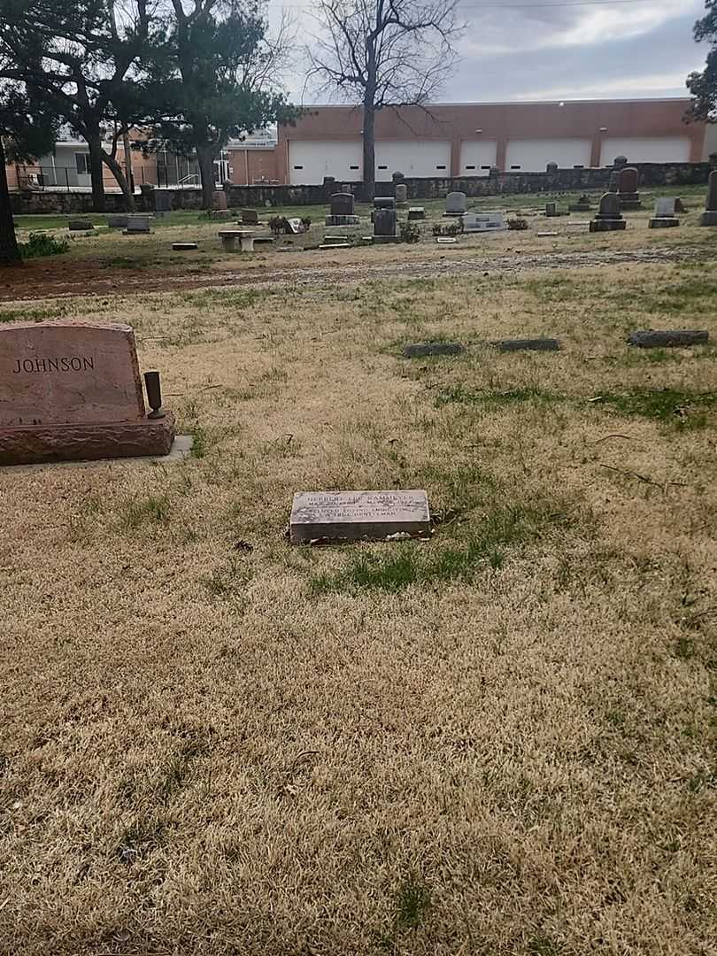 Herbert Lee Kammeyer's grave. Photo 2