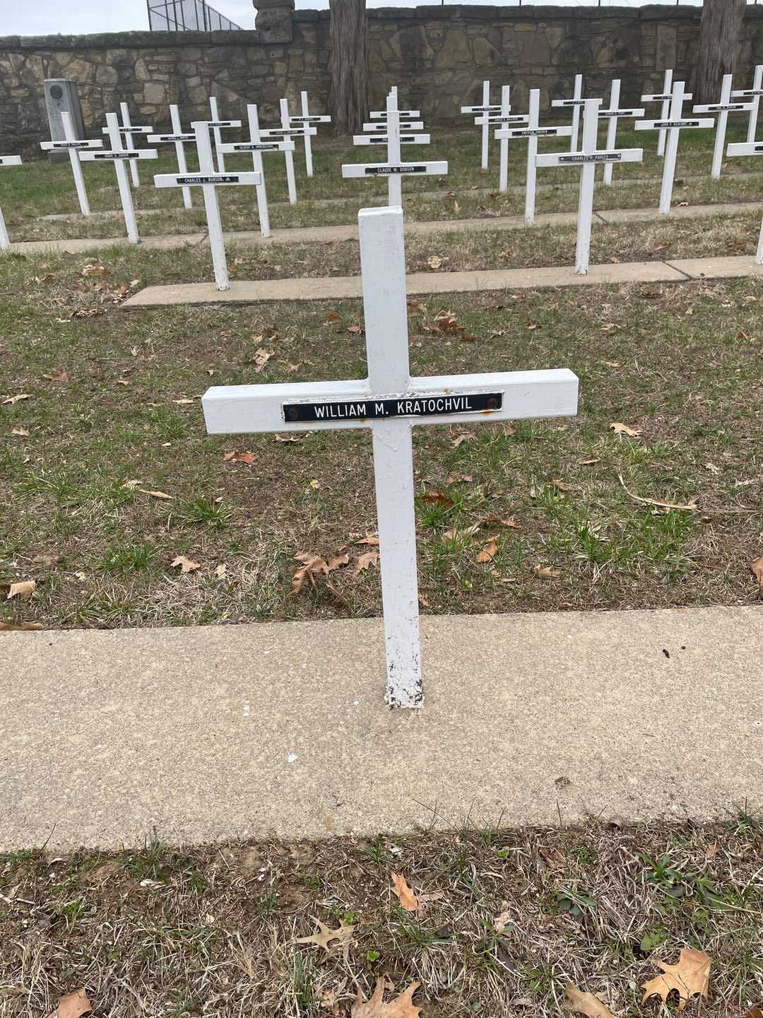 William M. Kratochvil's grave. Photo 3