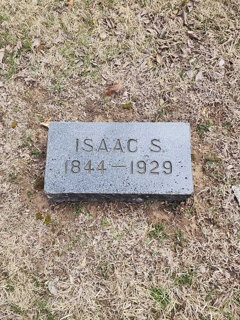 Isaac Saylor Smith's grave. Photo 3