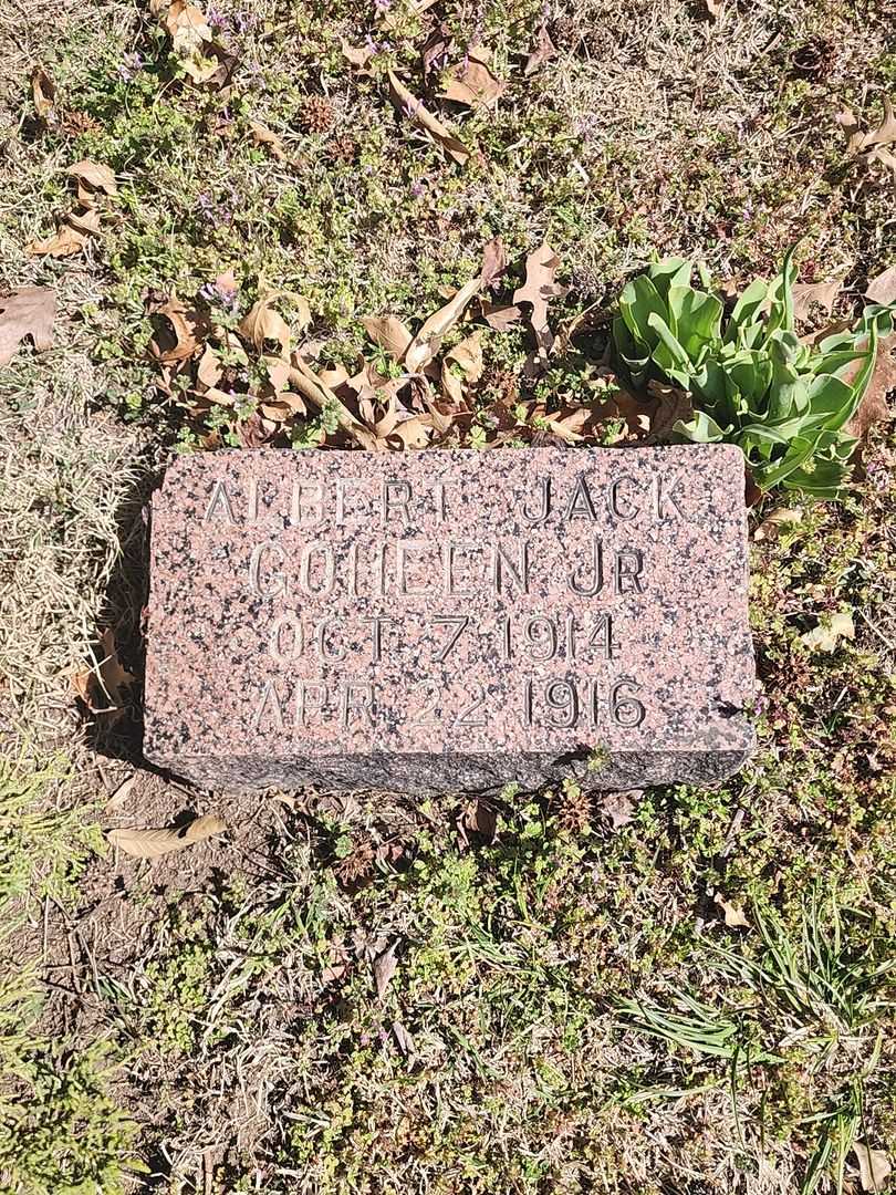 Albert Jack Goheen Junior's grave. Photo 3