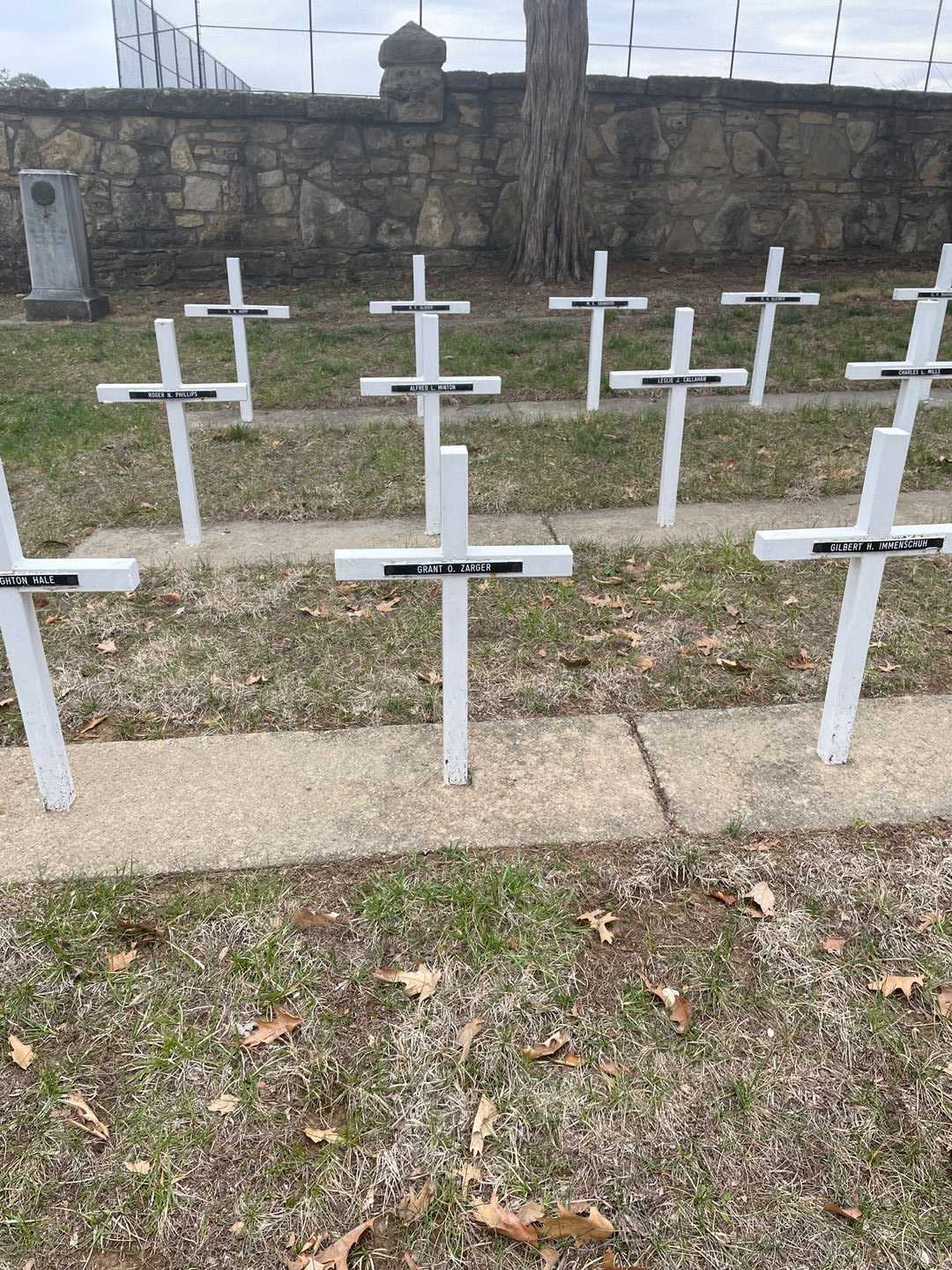 Grant O. Zarger's grave. Photo 2