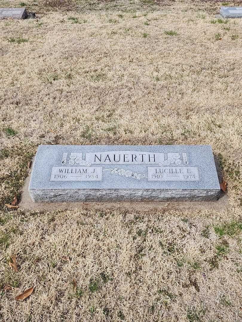 Lucille E. Nauerth's grave. Photo 1