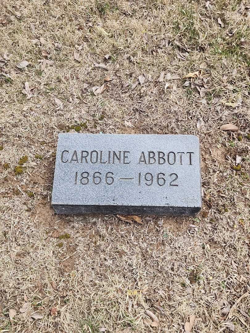Caroline Smith Abbott's grave. Photo 3