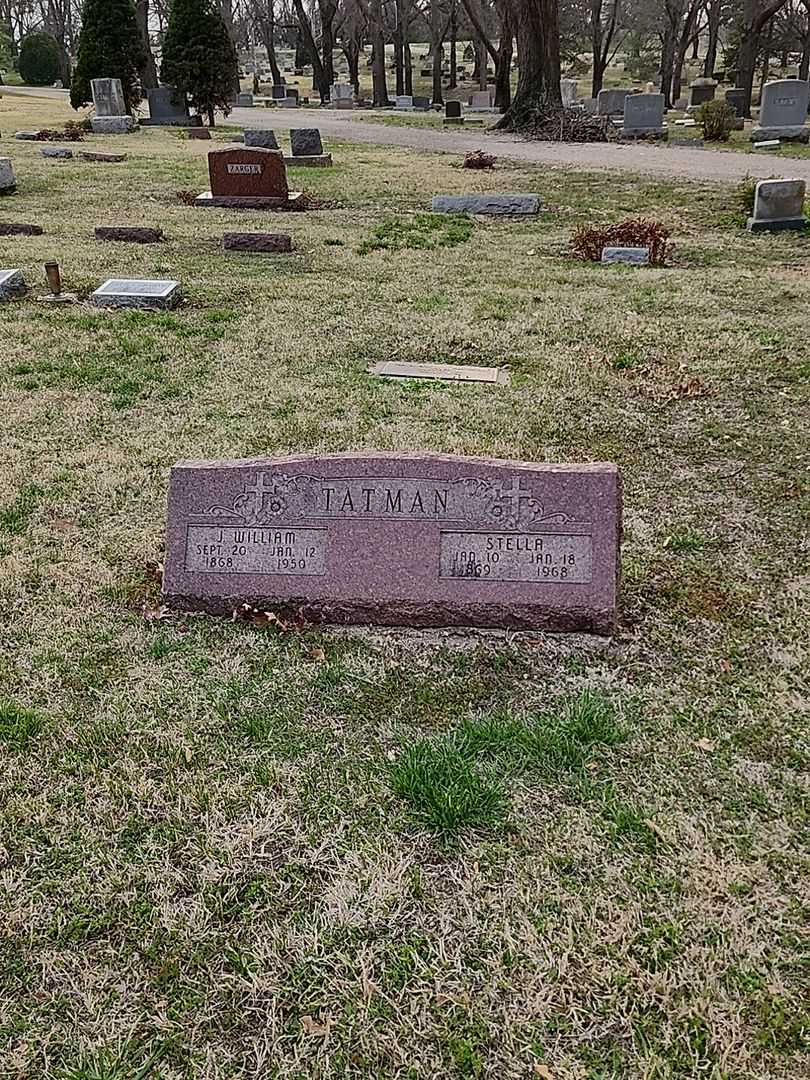 John William Tatman's grave. Photo 2