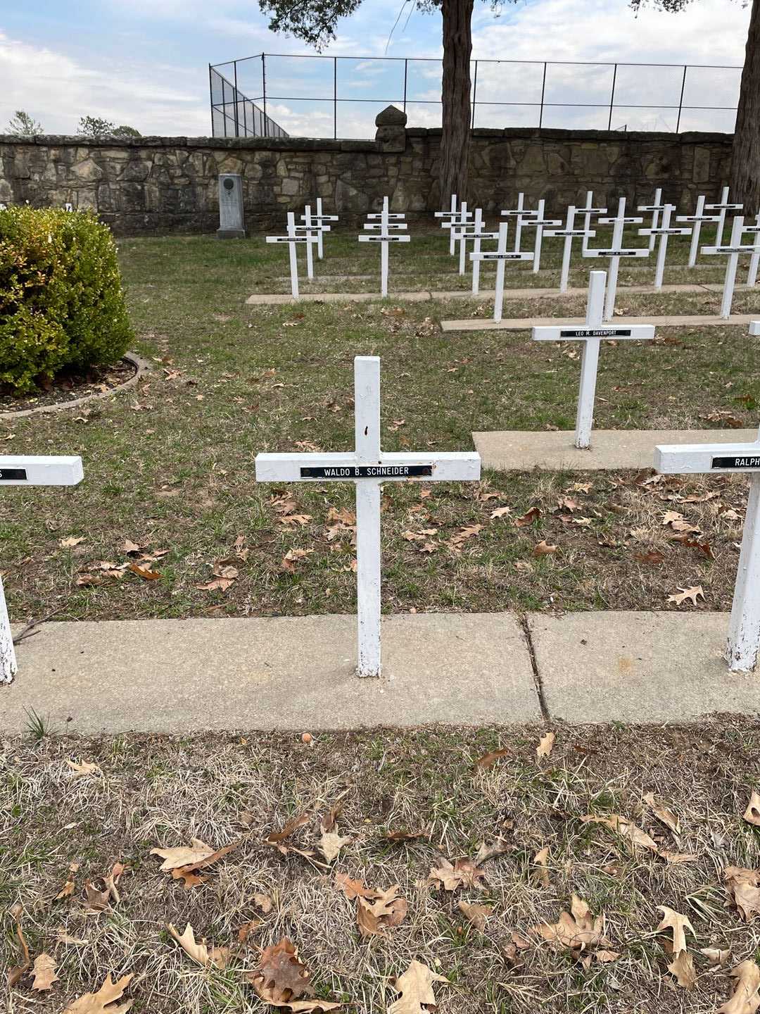 Waldo B. Schneider's grave. Photo 2