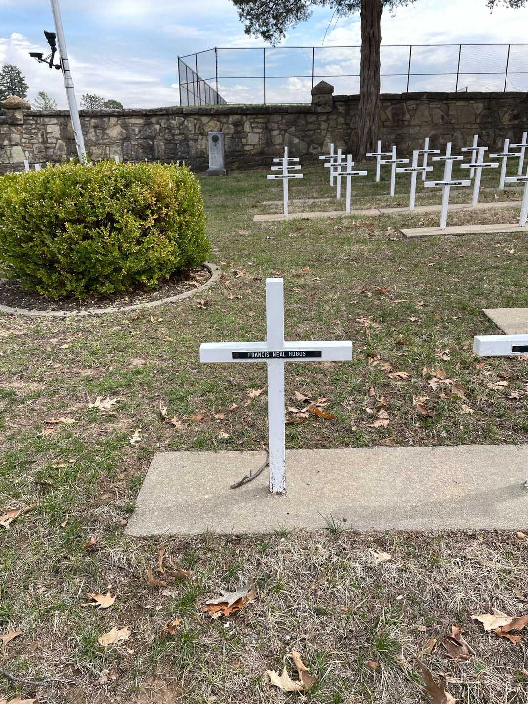 Francis Neal Hugos's grave. Photo 2