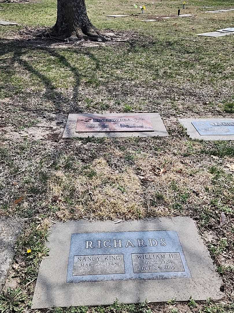 Doctor of Philosophy Marion J. Caldwell's grave. Photo 2