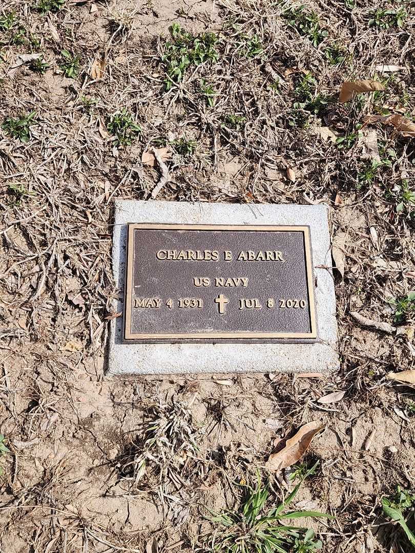 Charley E. Abarr's grave. Photo 3