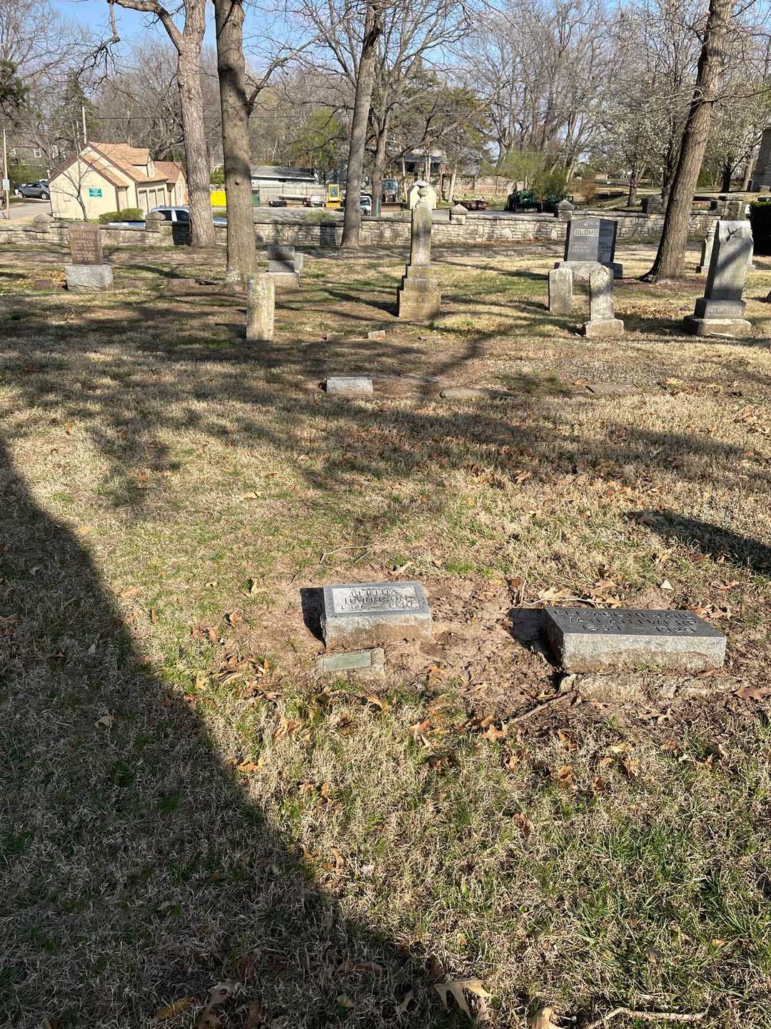 Bertha Harrison's grave. Photo 2