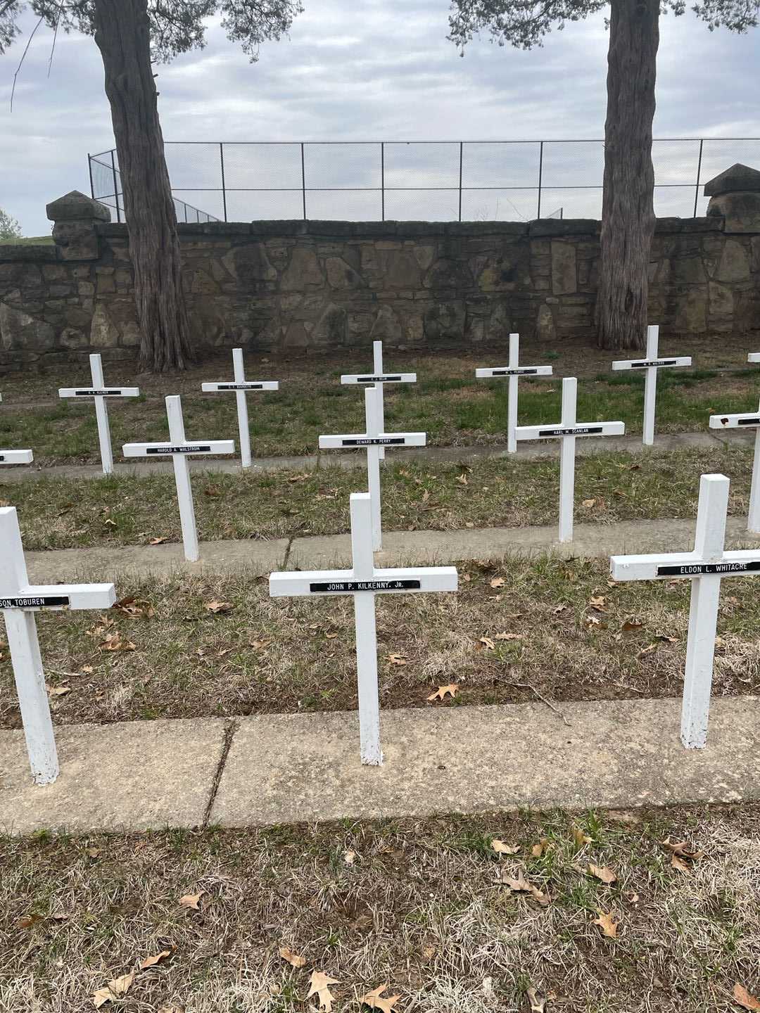 John P. Kilkenny Junior's grave. Photo 2