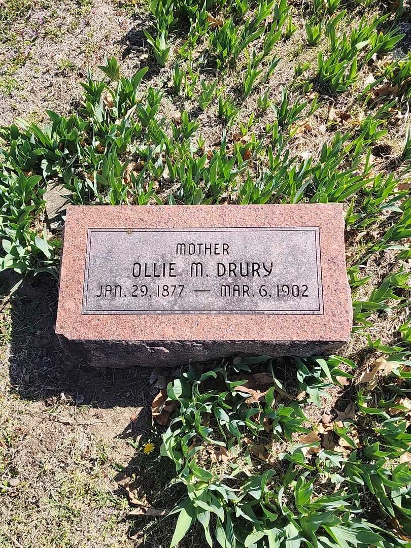 Ollie May Drury's grave. Photo 3