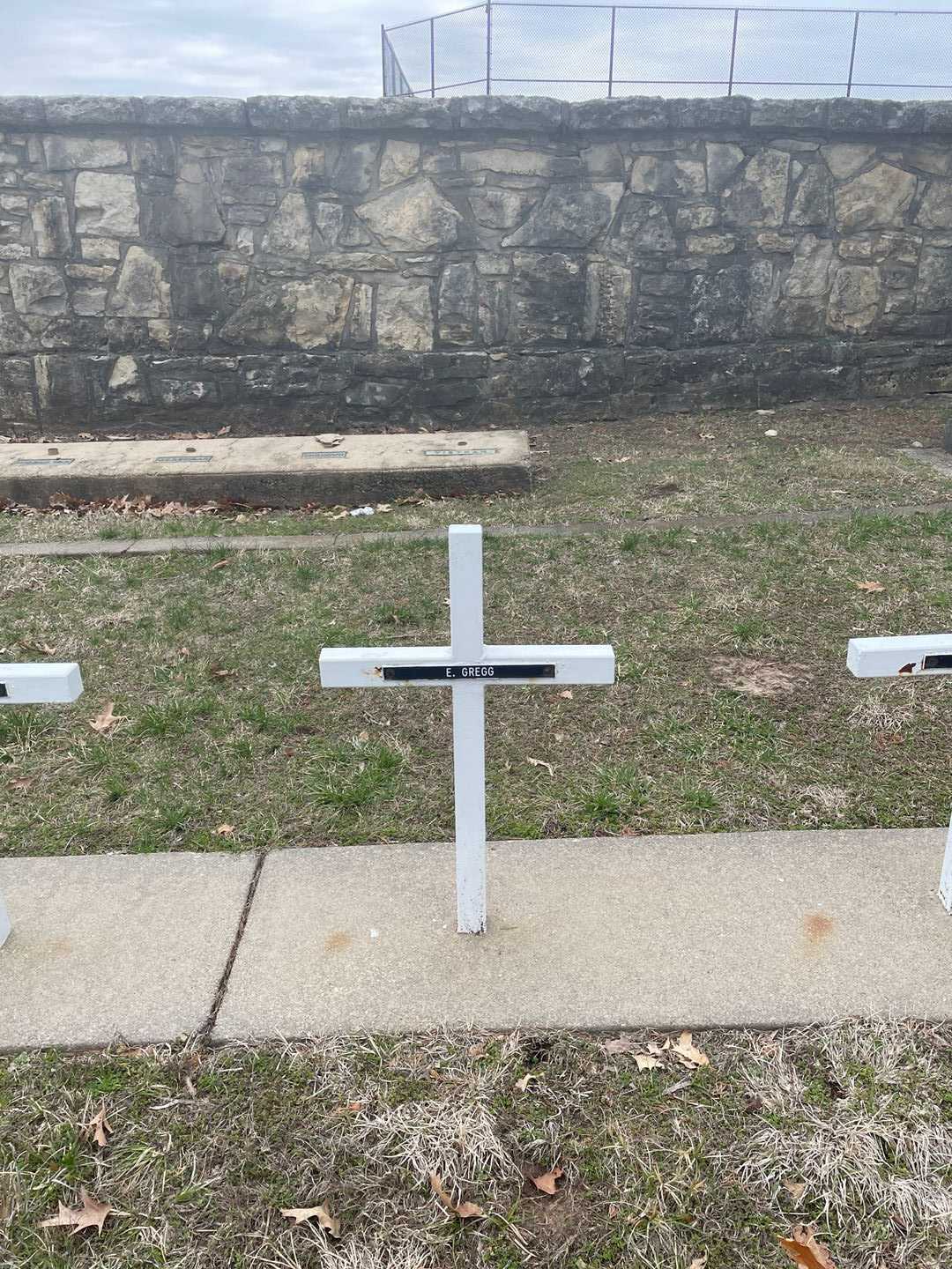 E. Gregg's grave. Photo 2