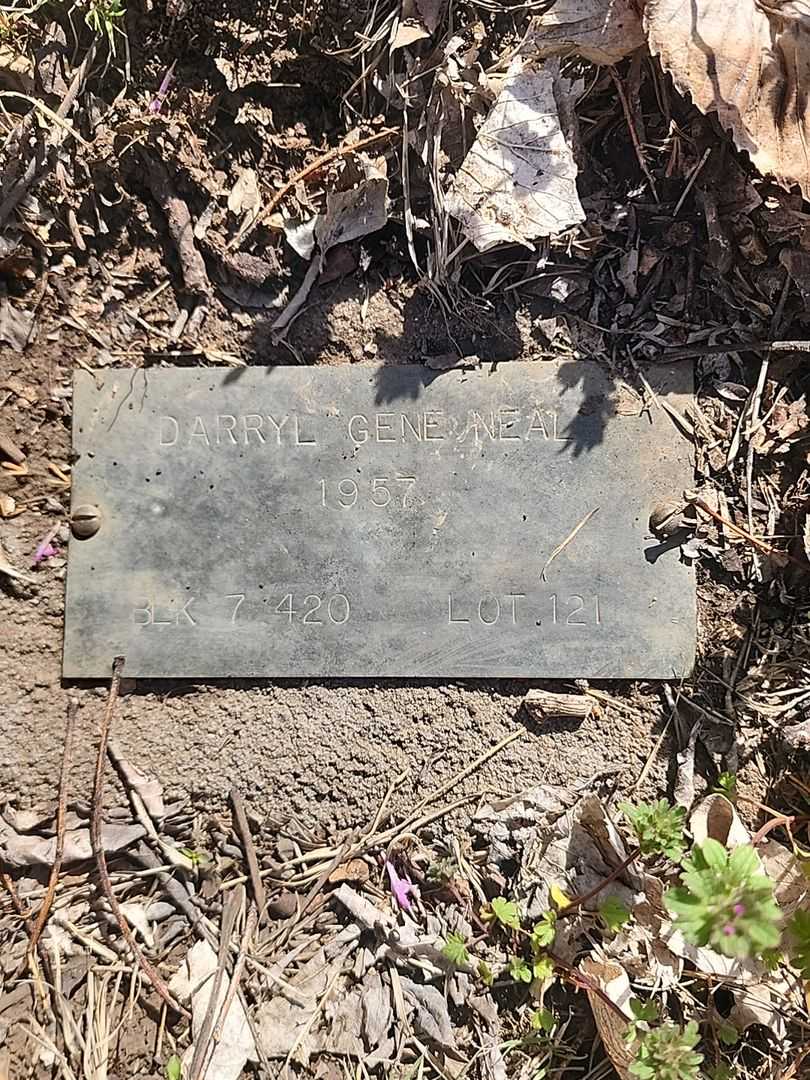 Darryl Gene Neal's grave. Photo 1
