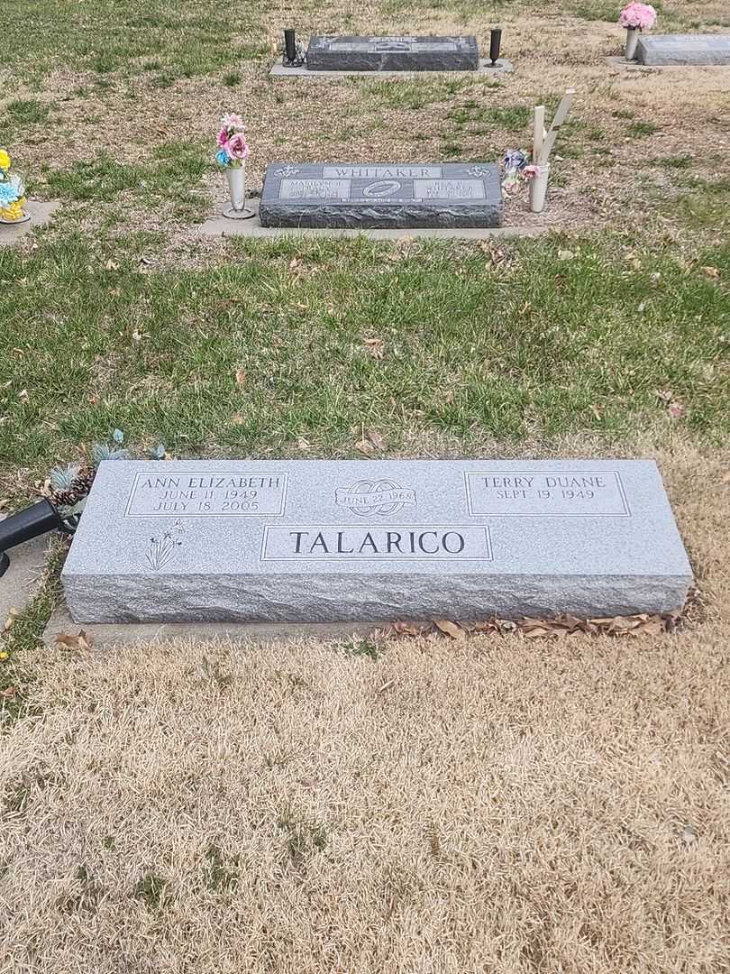 Ann Elizabeth Talarico's grave. Photo 1