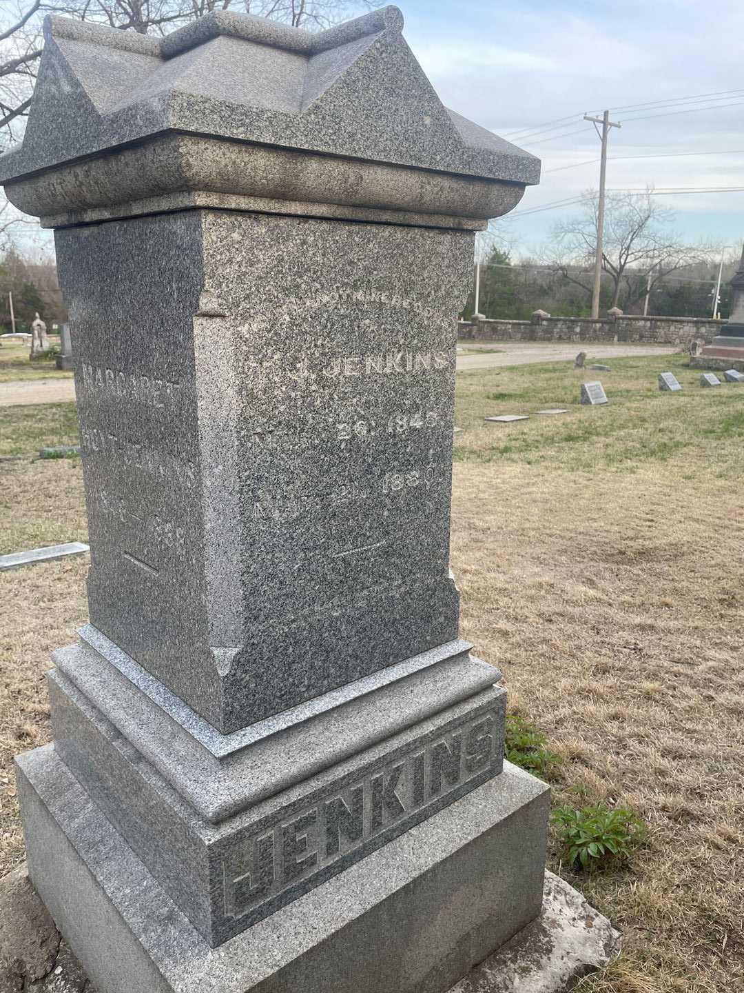 Thomas J. Jenkins's grave. Photo 3