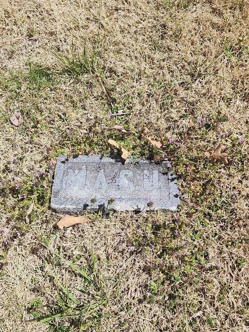 Missus/Madam Maggie Amelia Correll Uhl's grave. Photo 3