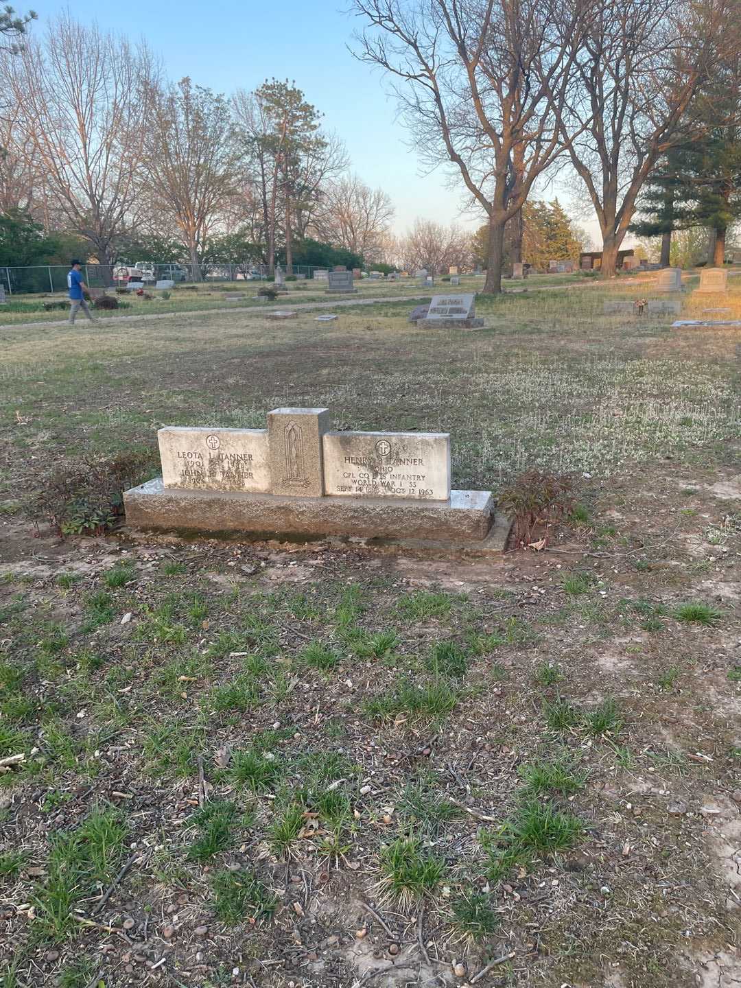 Henry B. Tanner's grave. Photo 2