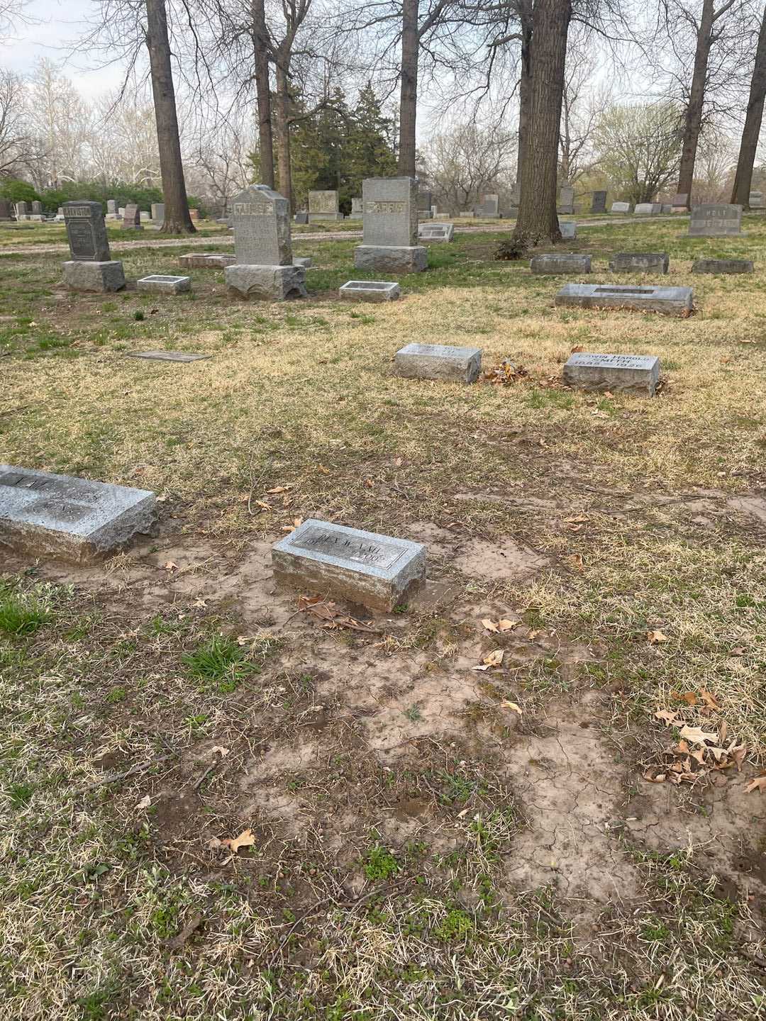 Rex W. Vail's grave. Photo 2