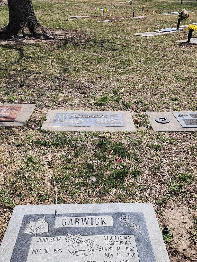 Thelma K. Dahl Jackson's grave. Photo 2
