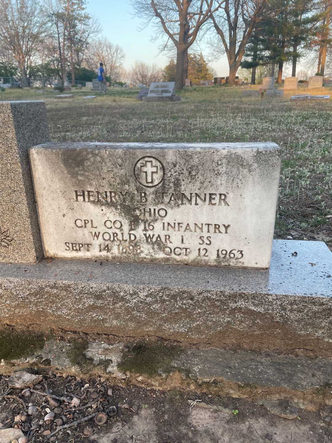 Henry B. Tanner's grave. Photo 1