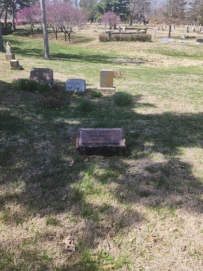 Katherine "Katie" La Mont Bolinger's grave. Photo 2
