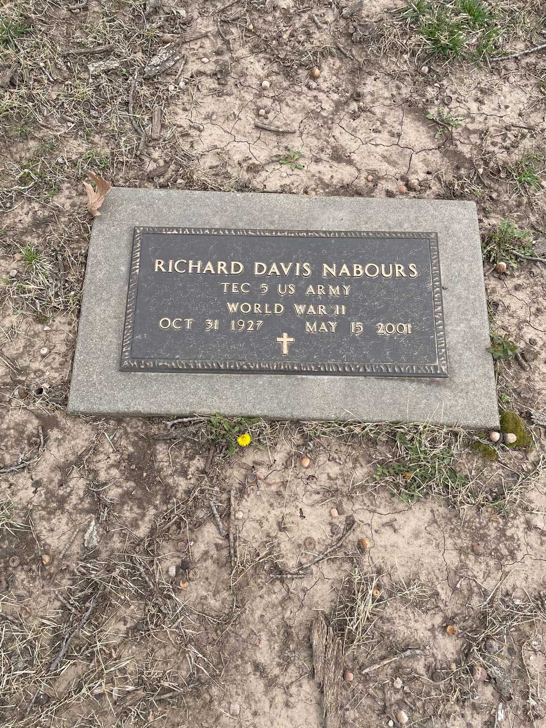 Richard Davis Nabours's grave. Photo 1