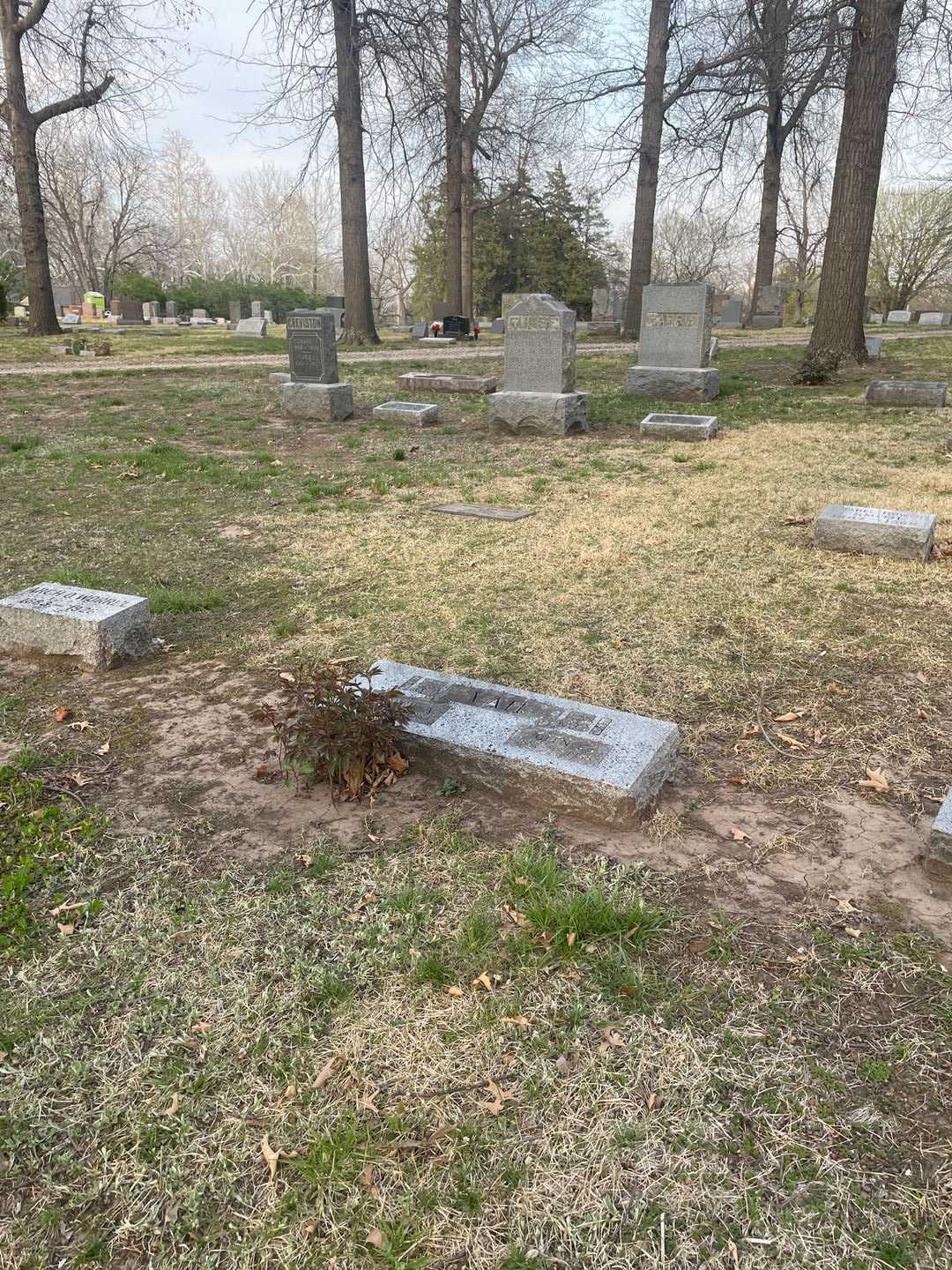 Carrie A. Vail's grave. Photo 2