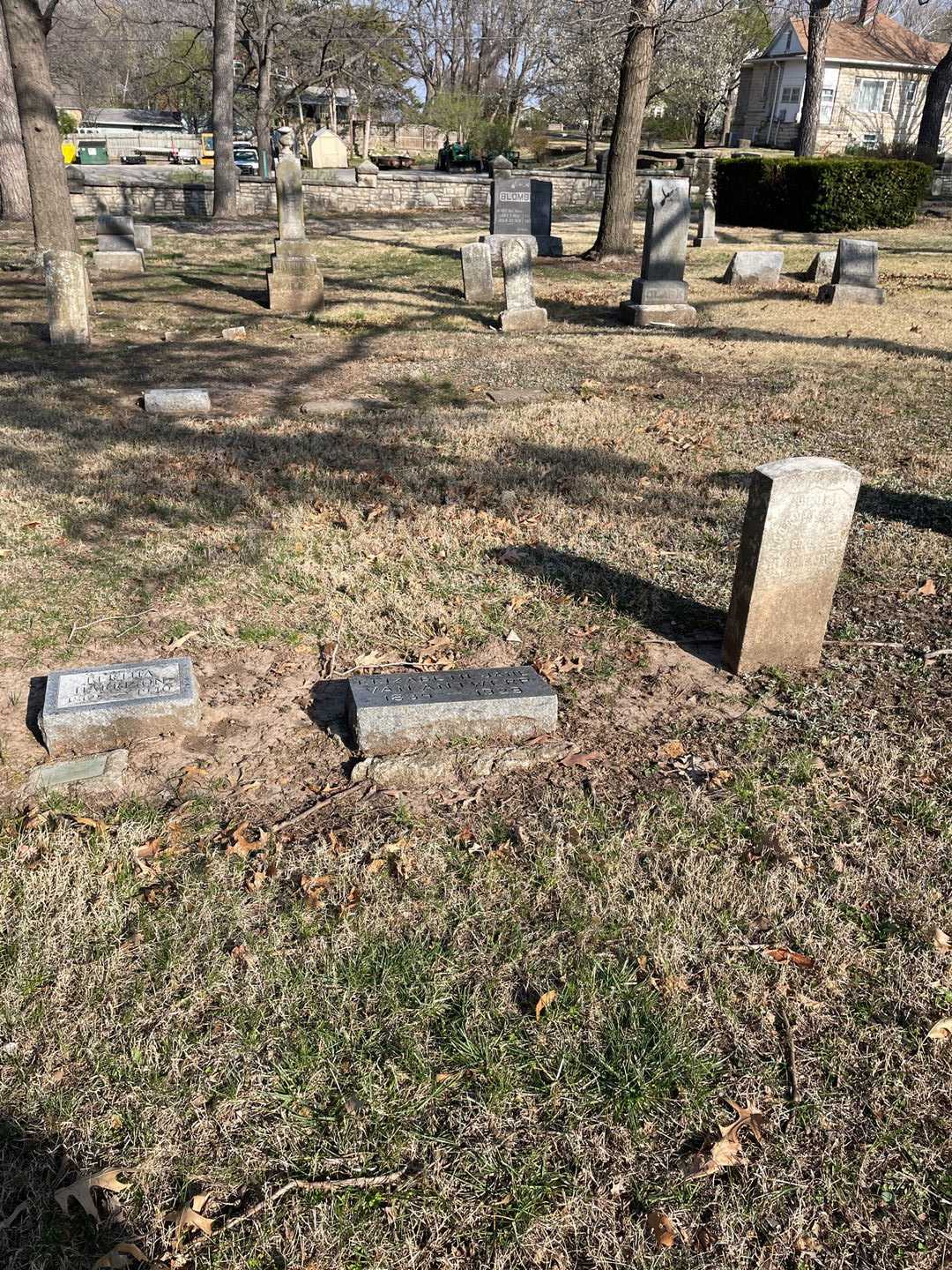 Elizabeth Jane Van Antwerp's grave. Photo 2