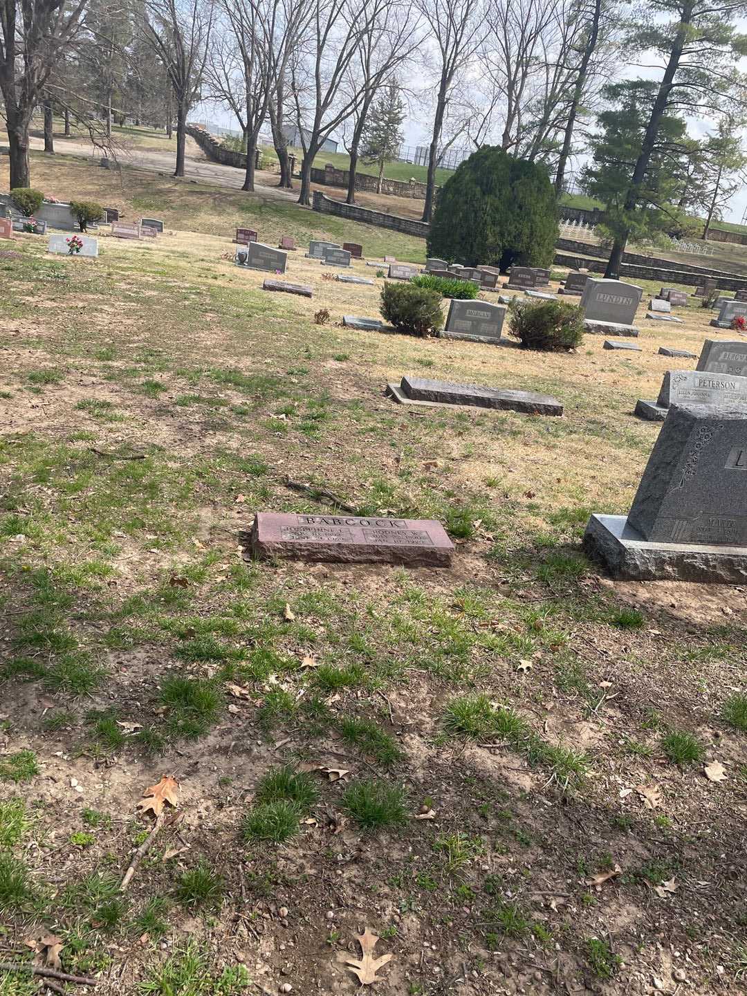 Josephine Luella Babcock's grave. Photo 2
