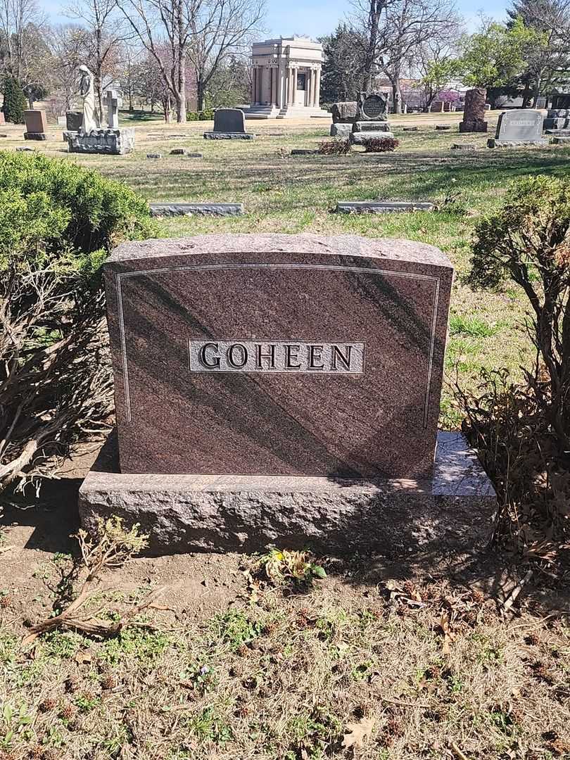 Olive Wright Cadwell Goheen's grave. Photo 1